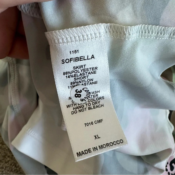 Sofibella UV Colors 14 inch Skirt Camo Floral Size XL - Picture 7 of 7
